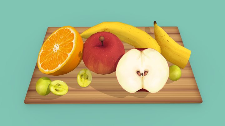 Fruits! 3D Model