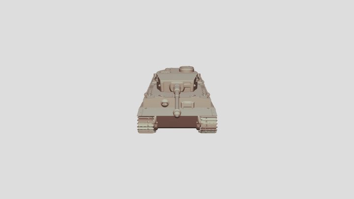 Tiger_I_ Ausf H 3D Model