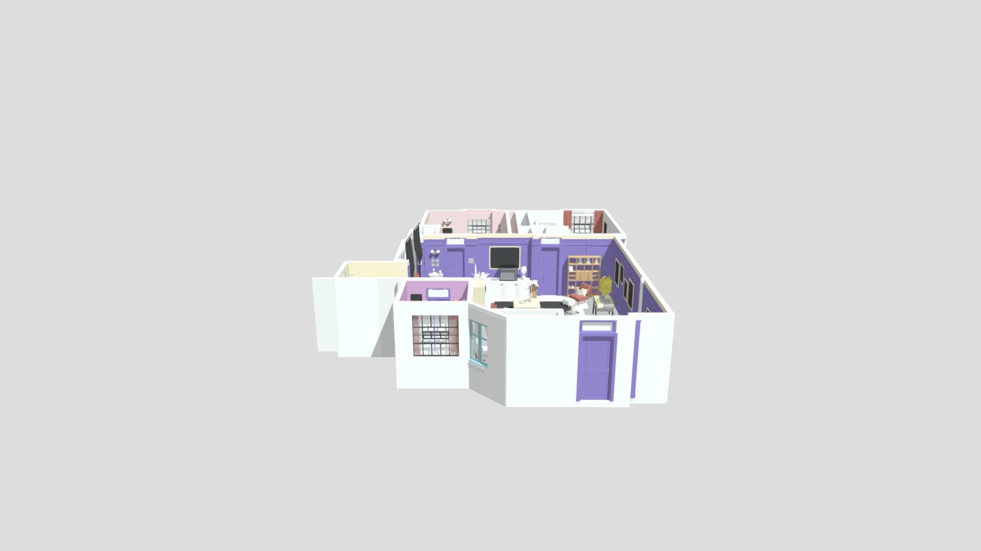 Monicas apartment ( 1 )