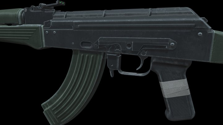 AK-47 Vagabond 3D Model
