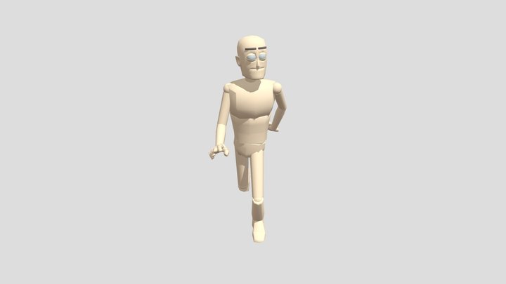 IK Walk 3D Model