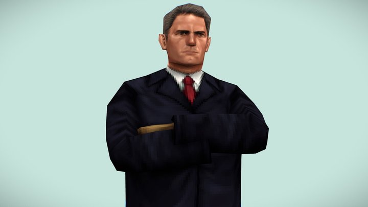 low poly character practice 3D Model