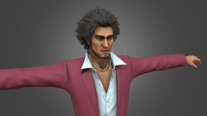 yakuza like a dragon - Ichiban 3D Model