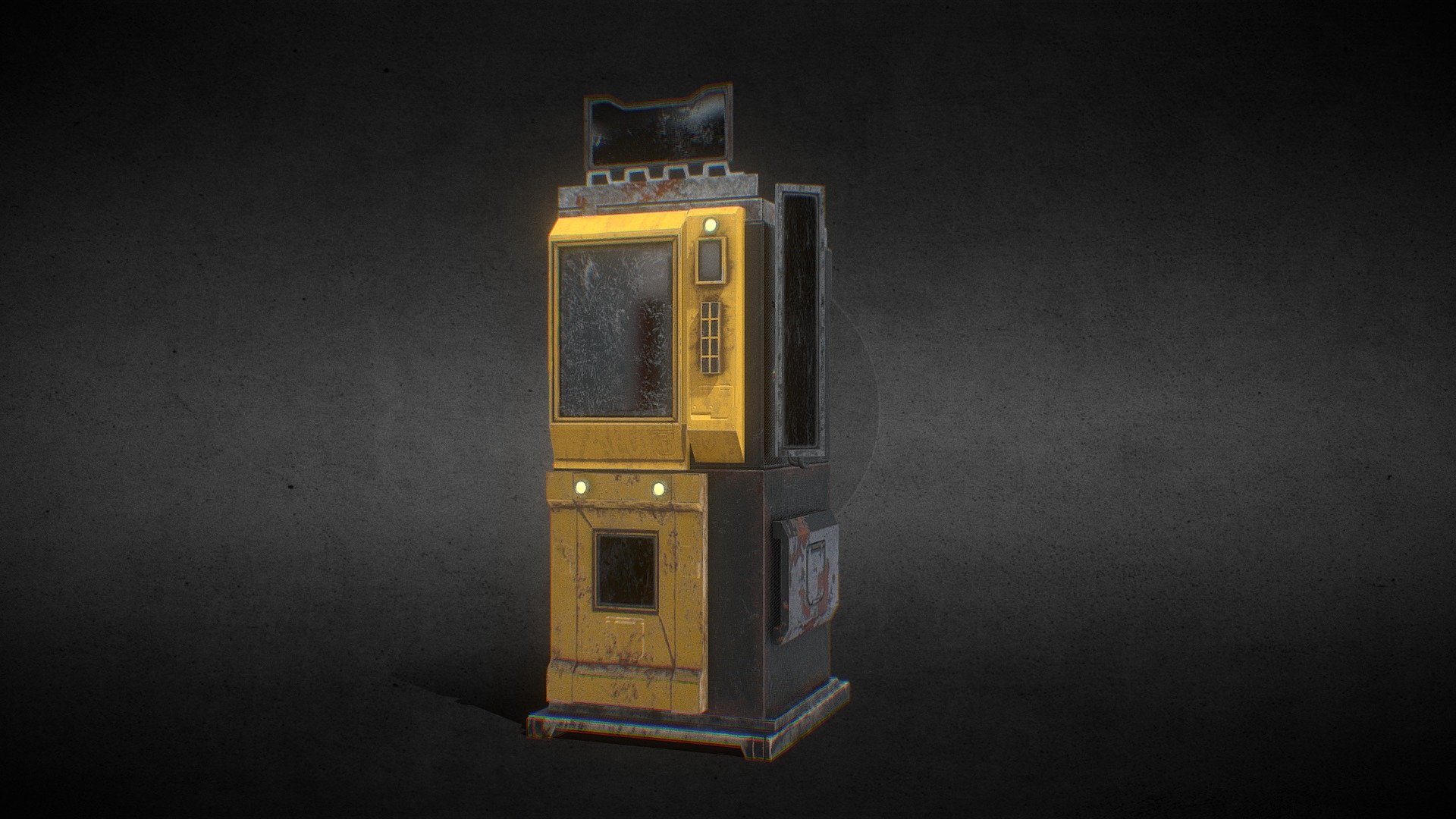 SCIFI VENDING MACHINE PBR GAMEREADY - Buy Royalty Free 3D model by YASH ...