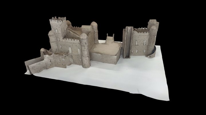 Fasilides Castle, Gondar, Ethiopia 3D Model