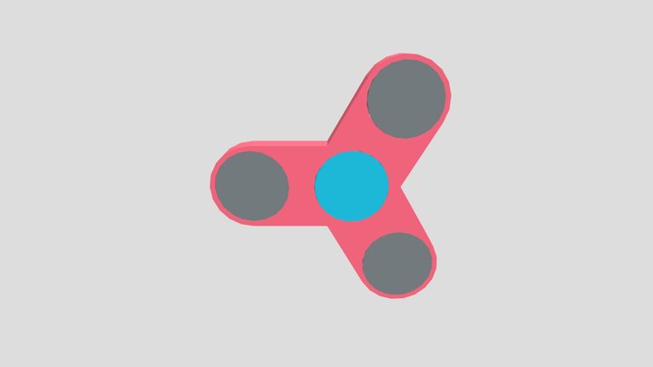 Fidget Spinner 3D Model