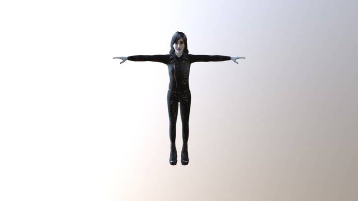 Death Girl 3D Model