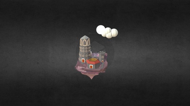 Island DarkSouls theme 3D Model