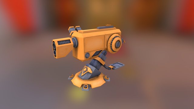 Tractor Beam 3D Model