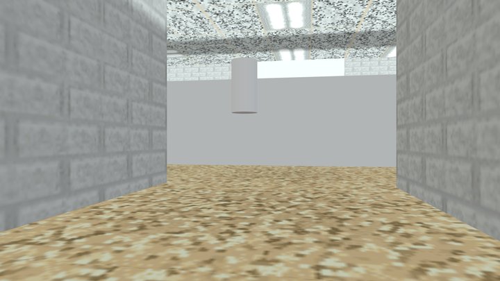 Baldis Basics In Education And Learning School 3D Model