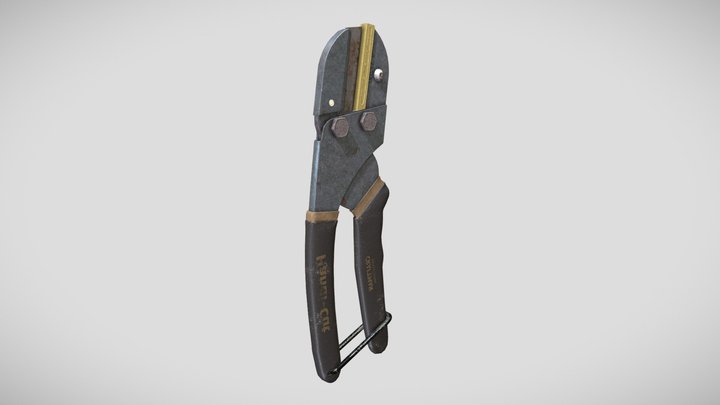 Game ready pliers asset 3D Model