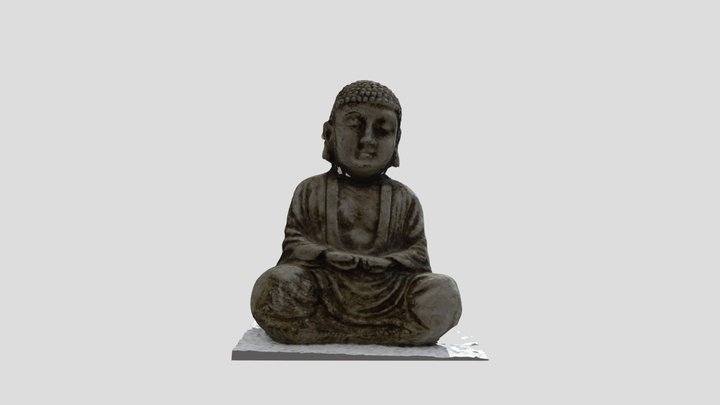 Bouddha3 3D Model