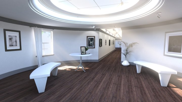 The Art Gallery by Richard Lockett 3D Model
