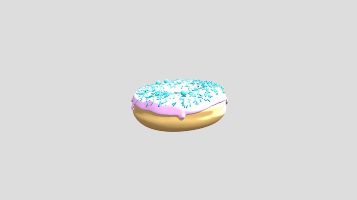 Donut 3D Model