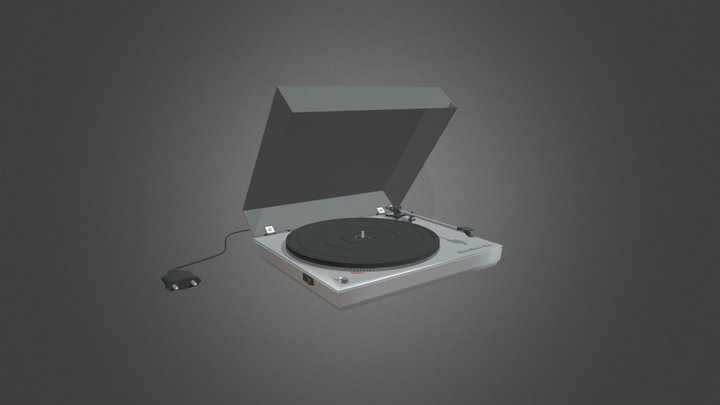 Record Player Electronics 017С 3D Model