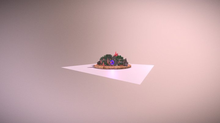 Portal Scene 3D Model