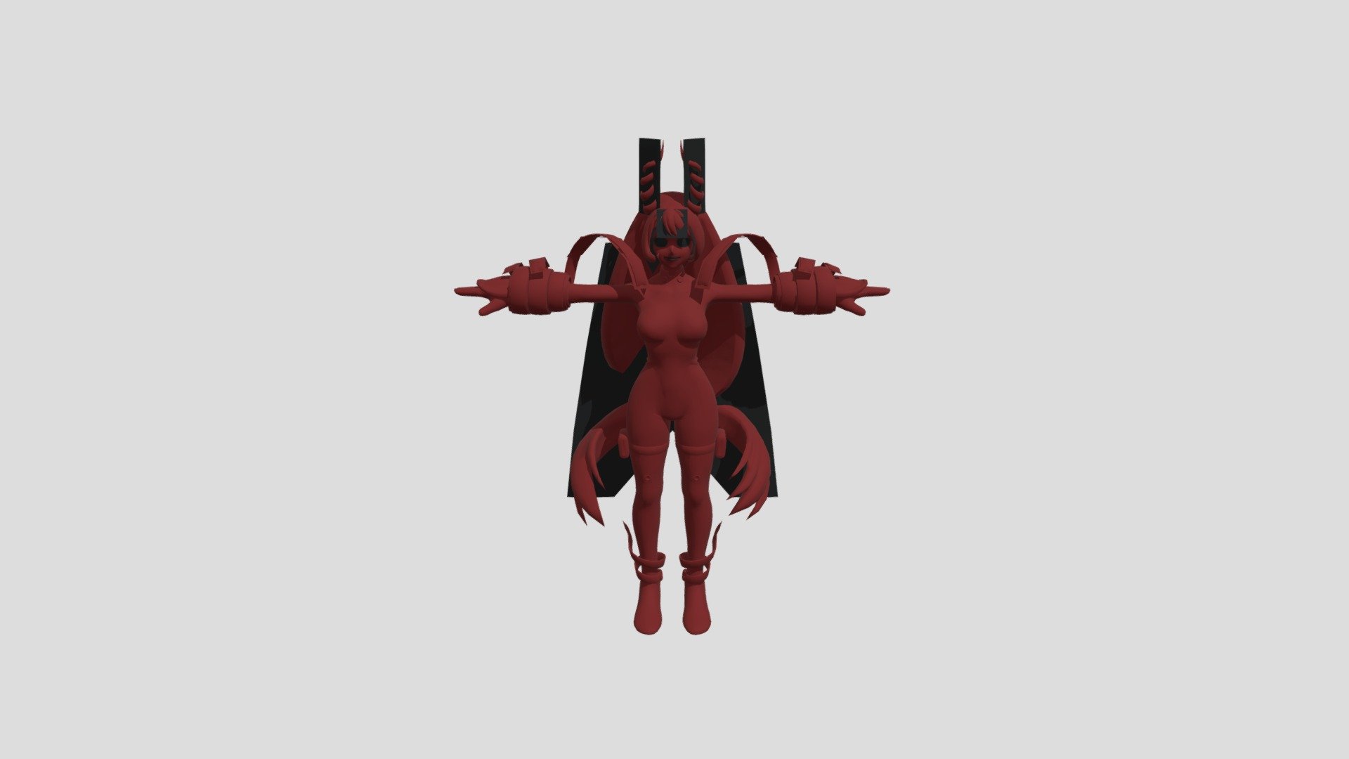Nejire teaser 3d - Download Free 3D model by AngelGamer1411 [1d1a423 ...