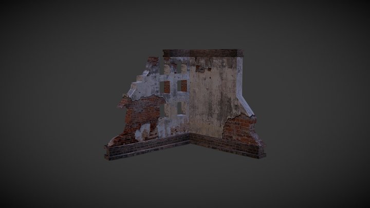 OLD WALL 3D Model