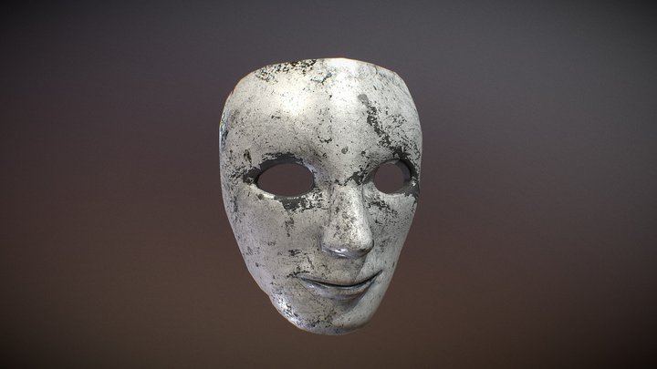 John Doe Mask 3D Model