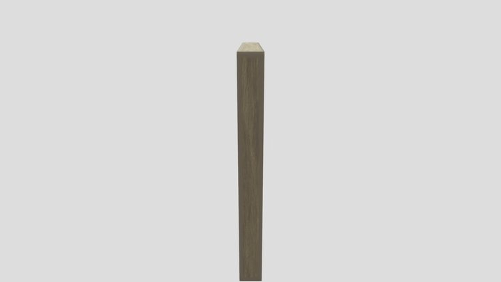 Base Wall - Final Assignment (Game Asset) 3D Model
