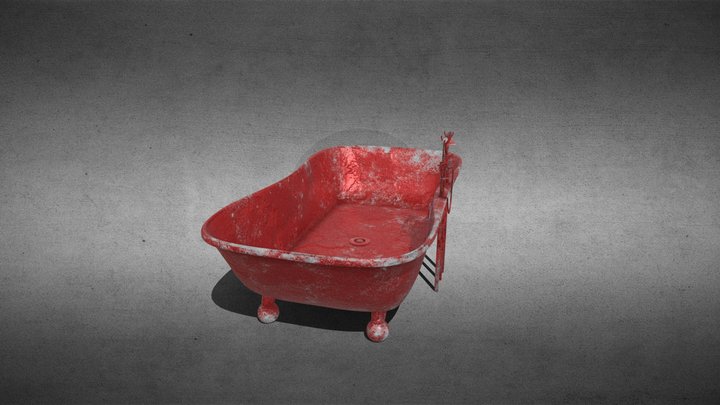Bloodshed bathtub 3D Model