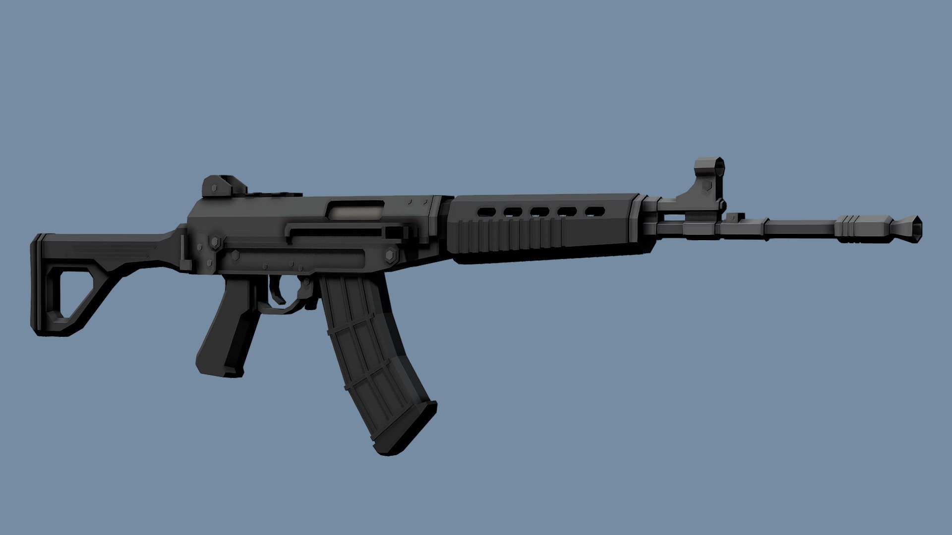 Low Poly QBZ 03 Download Free 3D Model By TastyTony 1d1c580 Sketchfab