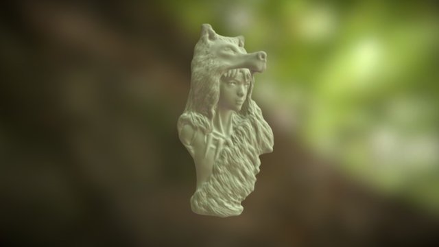 Mononoke hime 3D Model