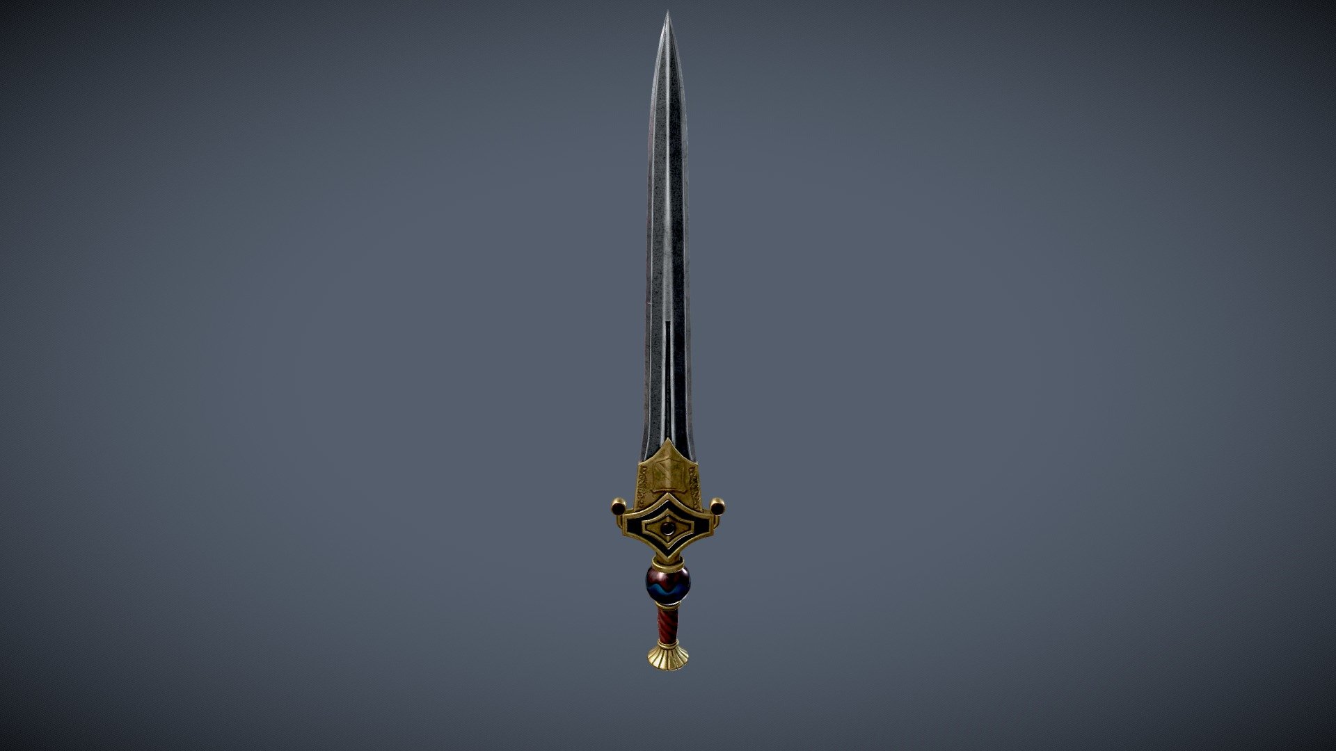 Sword - 3D model by Rohit Dhaduk (@9537295372) [1d1d5cb] - Sketchfab