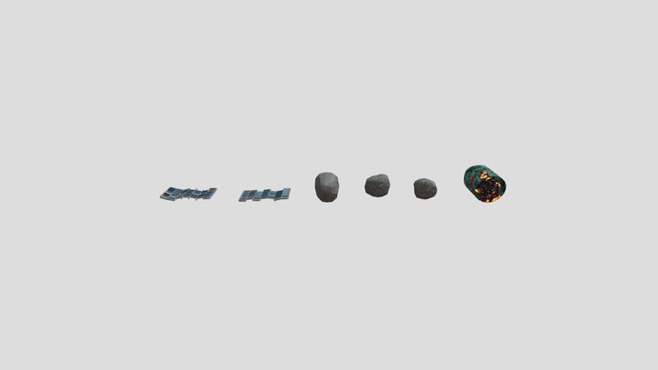 Celestial Sweep - Debris (Main Array) 3D Model