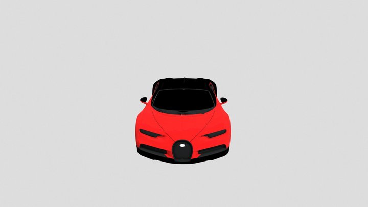 Bugatti Chiron Sport 3D Model