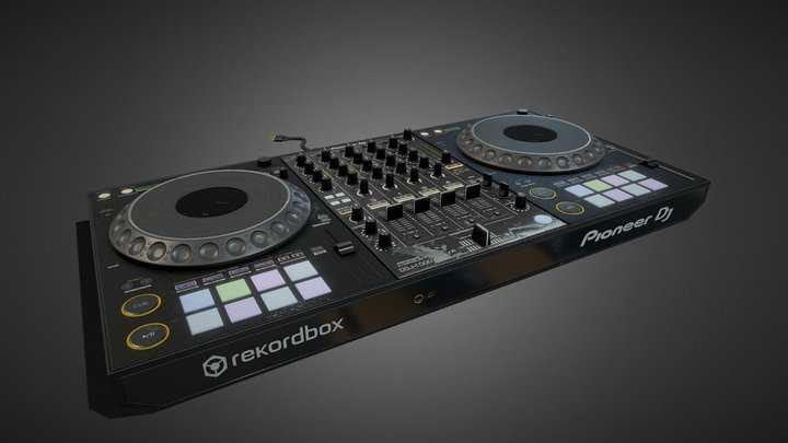 Pioneer DDJ 1000 3D Model