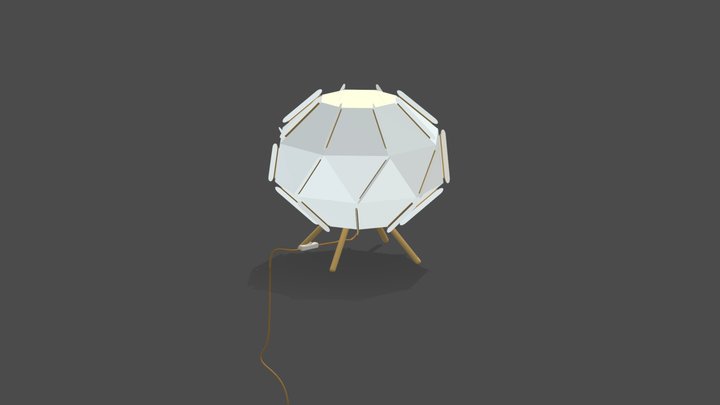 IKEA Sjöpenna Table Lamp 3D Model