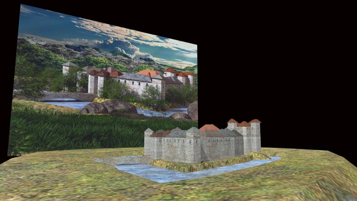 Castle X – Free 3D Model STL