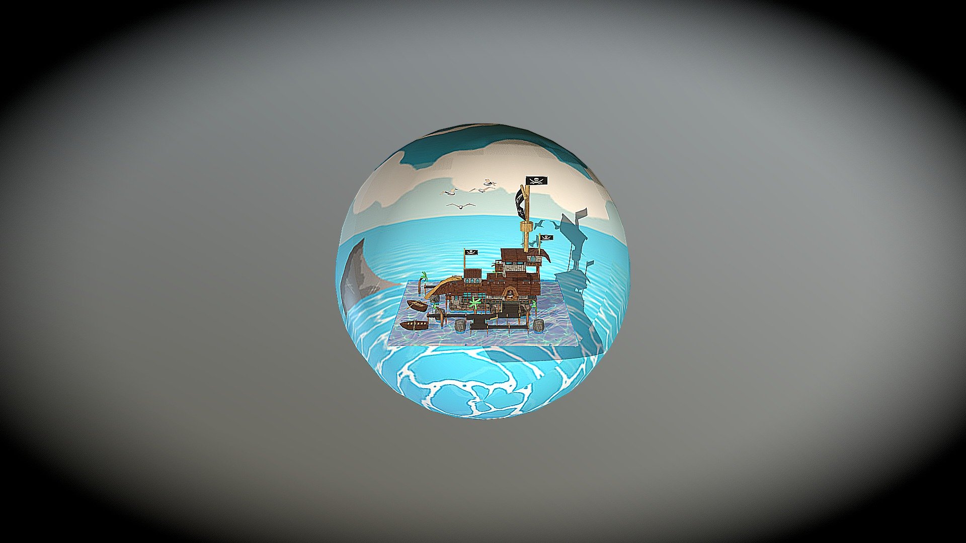 Pirate Ship House