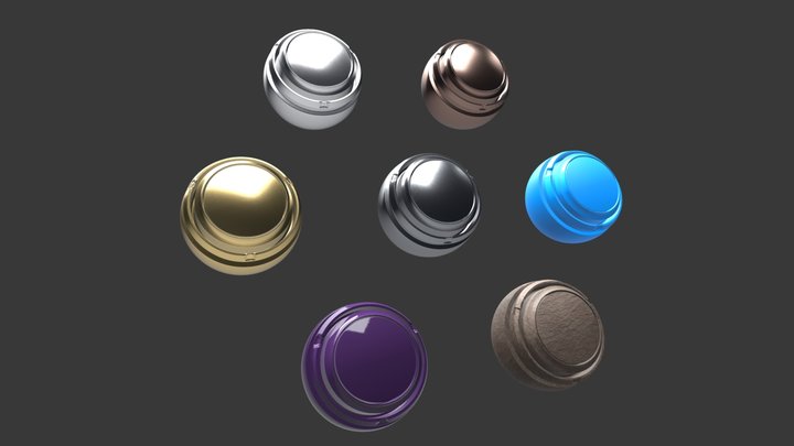 Base material 3D Model