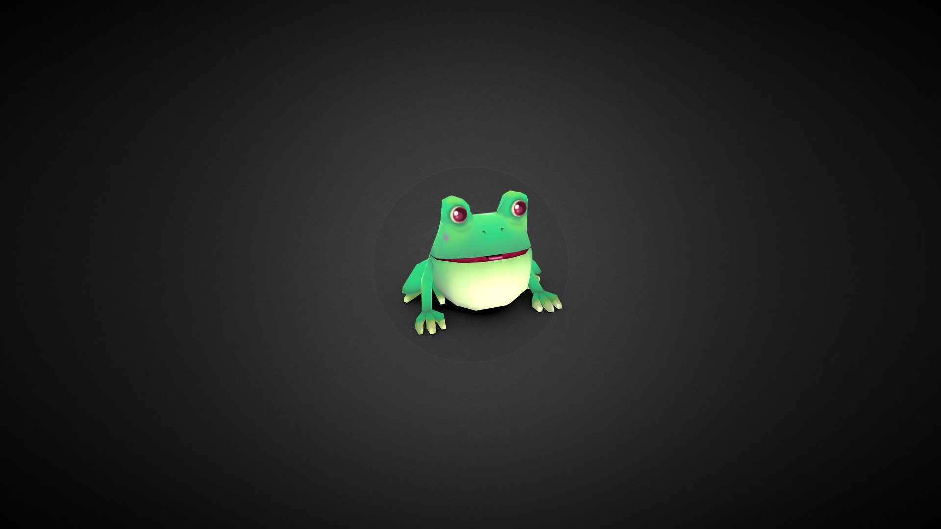 Fat Frog - 3D model by mRiot (@malgorzatariot) [1d20a7d] - Sketchfab