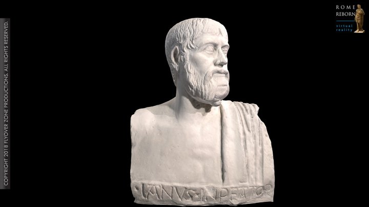 3D rendering of Pindar