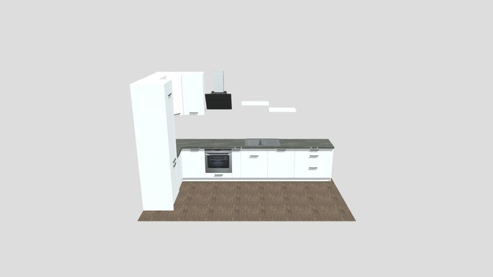 Kuchnia Wersja 2 3D Model