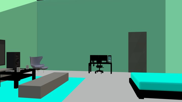 Standard Room 3D Model