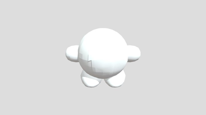 Kirby 3D Model
