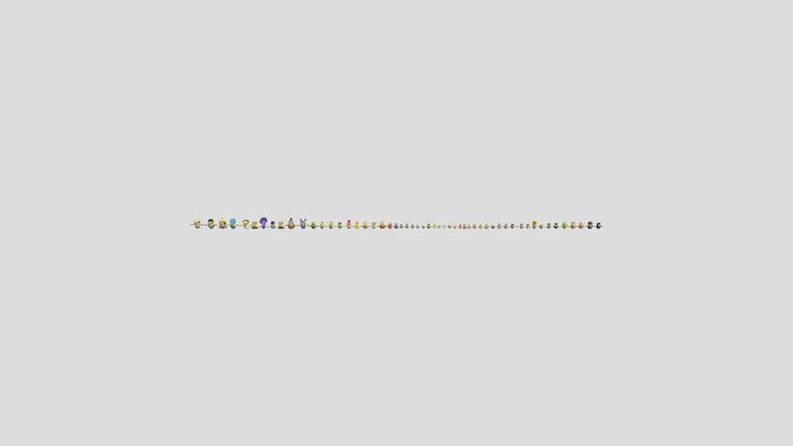 minion rush model pack mega pack 3D Model