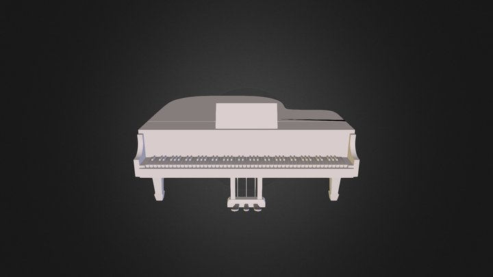 piano 3D Model