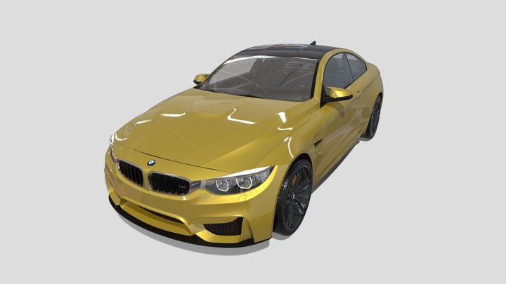 BMW M4 F82 3D Model
