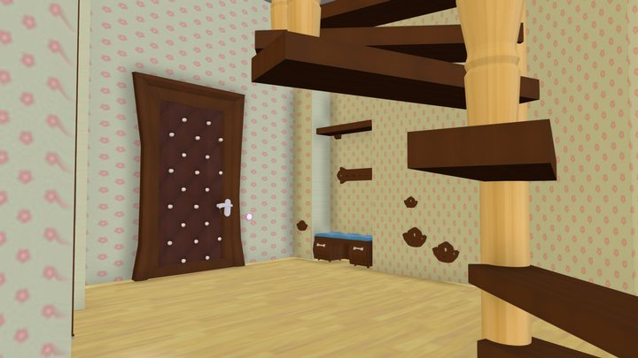 Барбоскины коридор – Kostenloses 3D-Modell STL