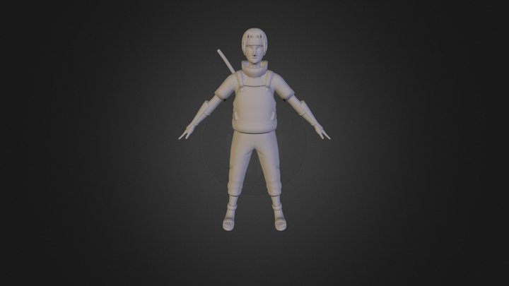 Itachi Anbu 3D Model