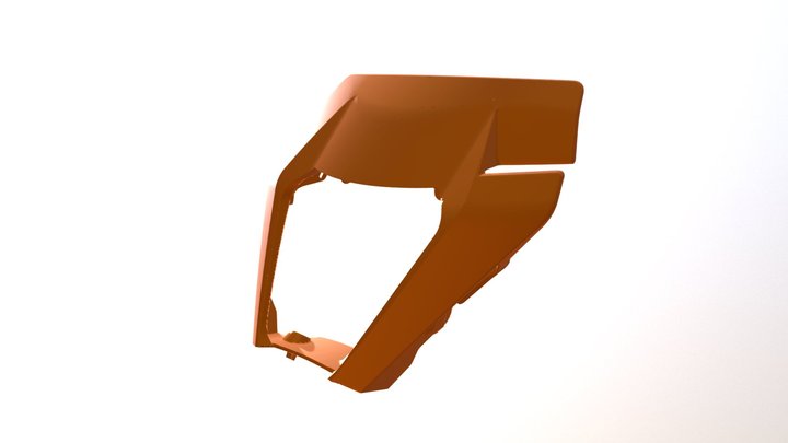 Mascherina KTM 3D Model