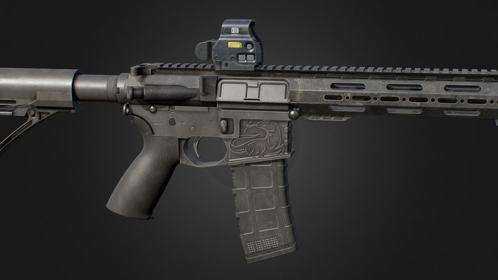 Komodo Armament D5 3D Model