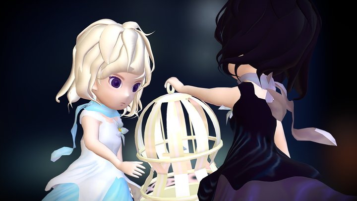 0327 Platonic Love 3D Model