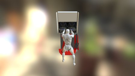 Стенд. Эскиз 3D Model