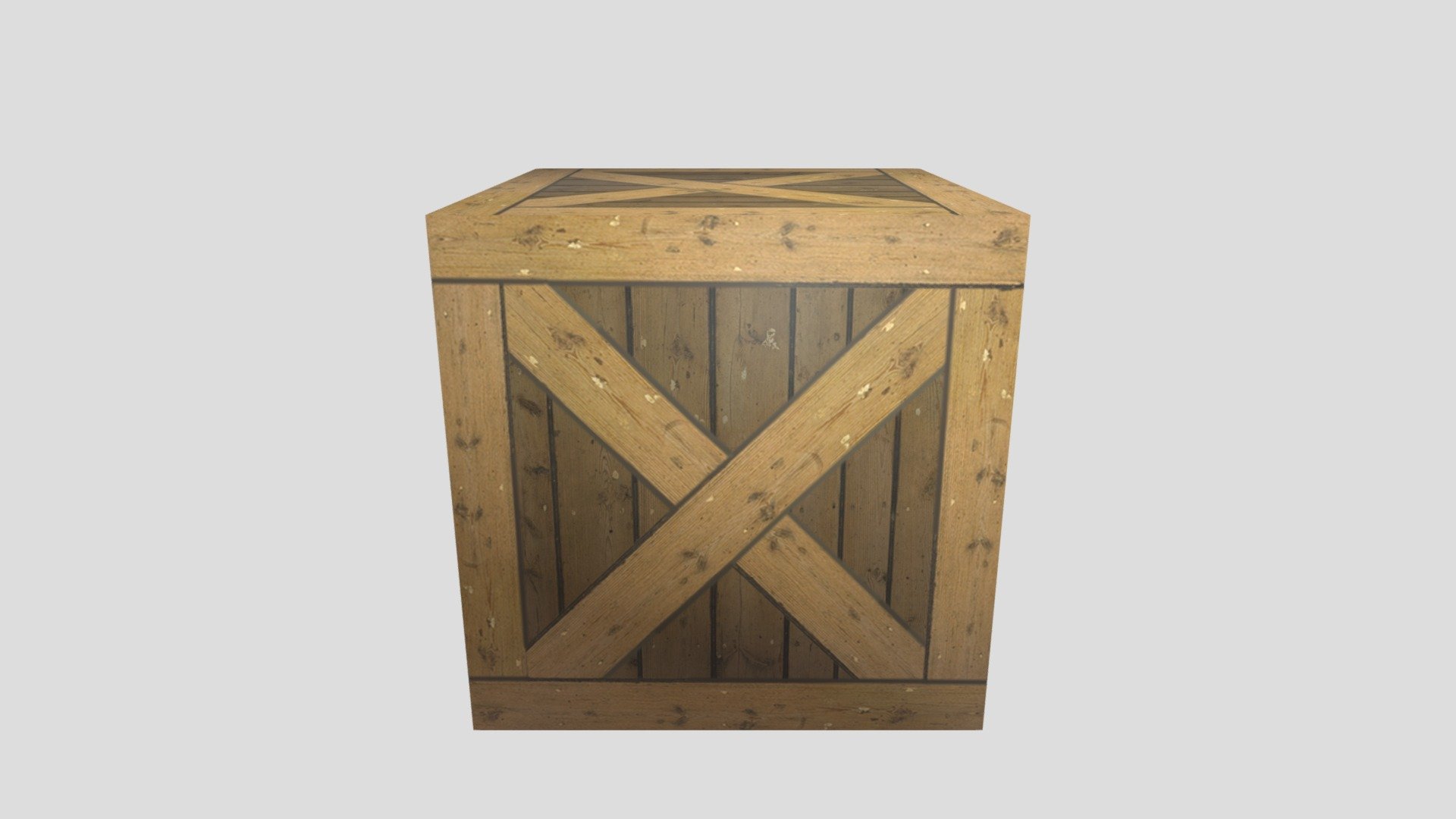 Crate Download Free 3D model by sjhale (sjhale